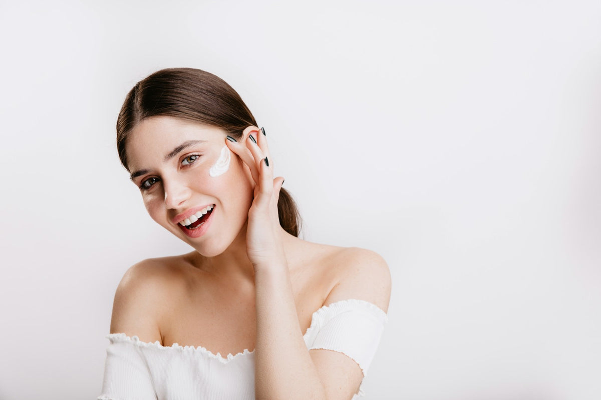 Woman enjoying a self-care moment